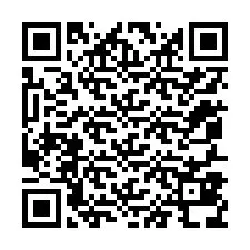 QR Code สำหรับหมายเลขโทรศัพท์ +12057838101