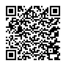 Codice QR per il numero di telefono +12057838710