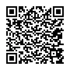 Código QR para número de teléfono +12057856437