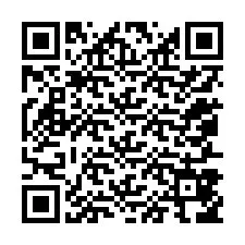 Codice QR per il numero di telefono +12057856438