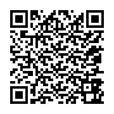 QR-koodi puhelinnumerolle +12057862888