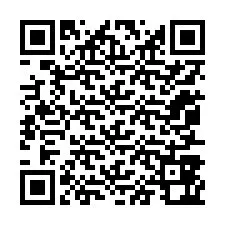 Código QR para número de teléfono +12057862895