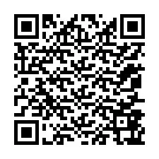 QR-Code für Telefonnummer +12057867381