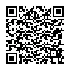 Código QR para número de telefone +12057868645