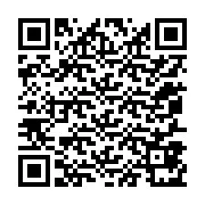 QR kód a telefonszámhoz +12057871114