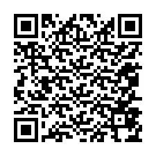 QR kód a telefonszámhoz +12057874772