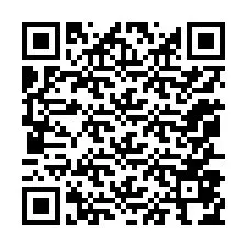 Código QR para número de telefone +12057874775