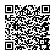 QR-koodi puhelinnumerolle +12057895882