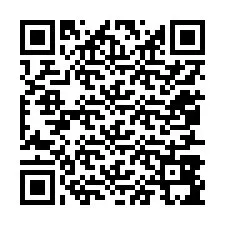 Código QR para número de teléfono +12057895886