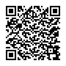 Código QR para número de teléfono +12057896459