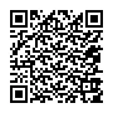 QR-code voor telefoonnummer +12057905863