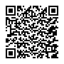 QR-koodi puhelinnumerolle +12057906117