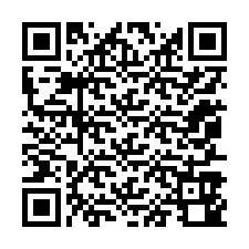 QR код за телефонен номер +12057940835