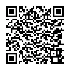 Código QR para número de telefone +12057940838