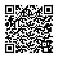 QR-код для номера телефона +12057940842