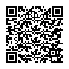 QR код за телефонен номер +12057941682