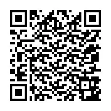 Código QR para número de teléfono +12057943484