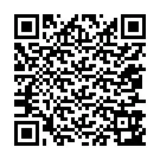 Código QR para número de teléfono +12057943486