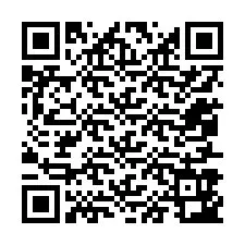 QR-код для номера телефона +12057943487