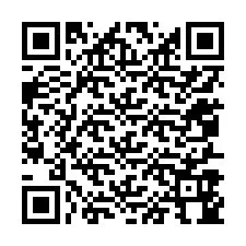 QR-код для номера телефона +12057944142