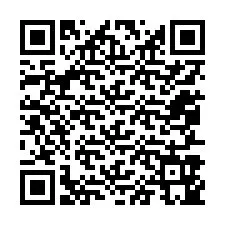 QR-Code für Telefonnummer +12057945427