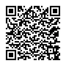 QR-Code für Telefonnummer +12057945429