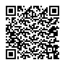 QR-code voor telefoonnummer +12057949443