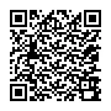 QR-код для номера телефона +12057990989