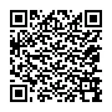 QR-Code für Telefonnummer +12057998629