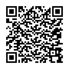 Código QR para número de teléfono +12057998883