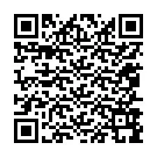 QR-код для номера телефона +12057999662