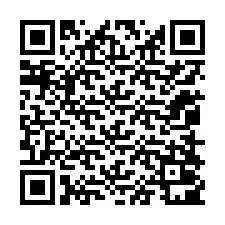 QR-Code für Telefonnummer +12058001285