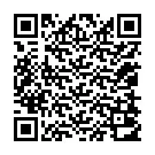 QR-code voor telefoonnummer +12058012089