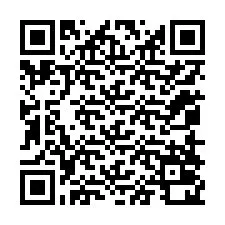 QR kód a telefonszámhoz +12058020601