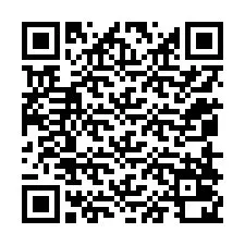 QR Code สำหรับหมายเลขโทรศัพท์ +12058020604