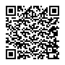 QR kód a telefonszámhoz +12058020612