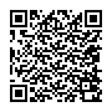 QR kód a telefonszámhoz +12058020616