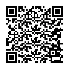 QR kód a telefonszámhoz +12058033323