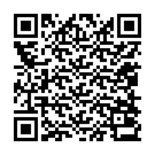 Código QR para número de teléfono +12058033326