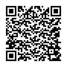 QR код за телефонен номер +12058053498