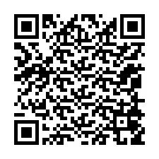 Código QR para número de teléfono +12058059825