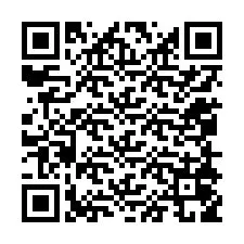 Kode QR untuk nomor Telepon +12058059826