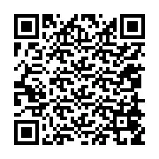 QR-Code für Telefonnummer +12058059842