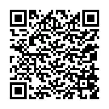 Código QR para número de teléfono +12058059844