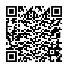 Kode QR untuk nomor Telepon +12058059845