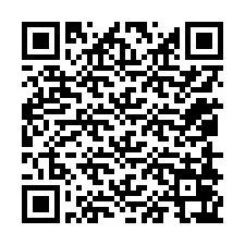 QR-koodi puhelinnumerolle +12058067419