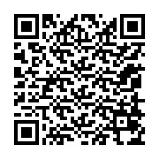 Código QR para número de teléfono +12058074445