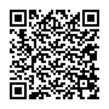 QR Code สำหรับหมายเลขโทรศัพท์ +12058074452