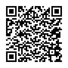 QR-code voor telefoonnummer +12058074813