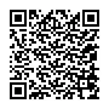 QR код за телефонен номер +12058074814